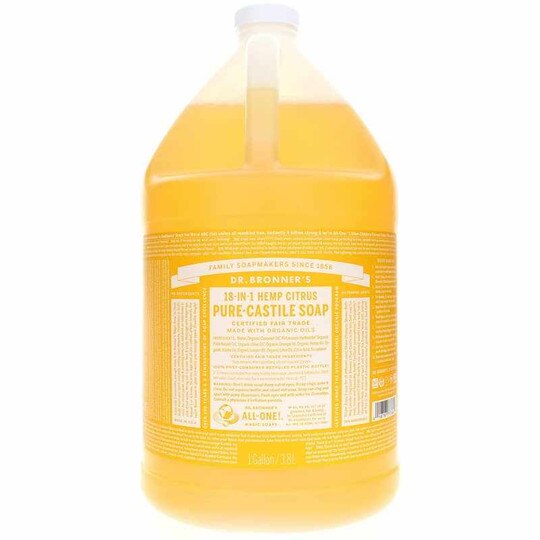 18-In-1 Hemp Pure Castile Soap, DRBM